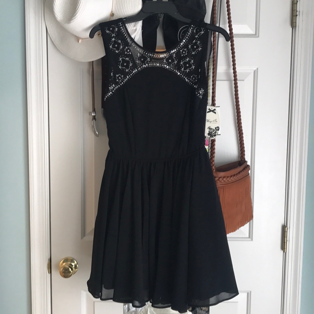 Black Skater Dress
